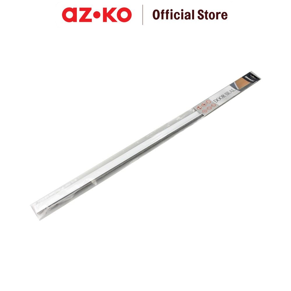 AZKO Krisbow Penutup Lubang Bawah Pintu Pvc-Pileseal 1 M - Putih Bottom Door Seal Penutup Celah Pint