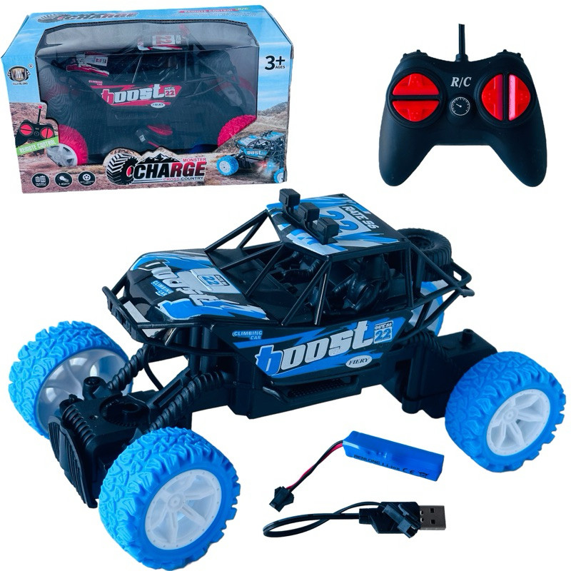 tw53qd MOBIL REMOTE CROSS COUNTRY RC MONSTER CHARGE BATERAI CAS
