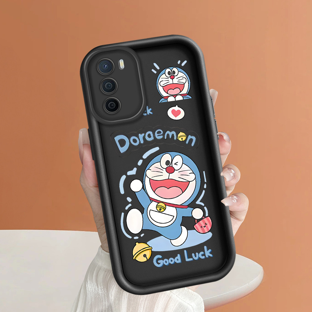 Casing Hp Untuk OPPO A16 A16S A54S Silikon Handphone Sofcase Cesing Mode Silicone Softcase Doraemon 