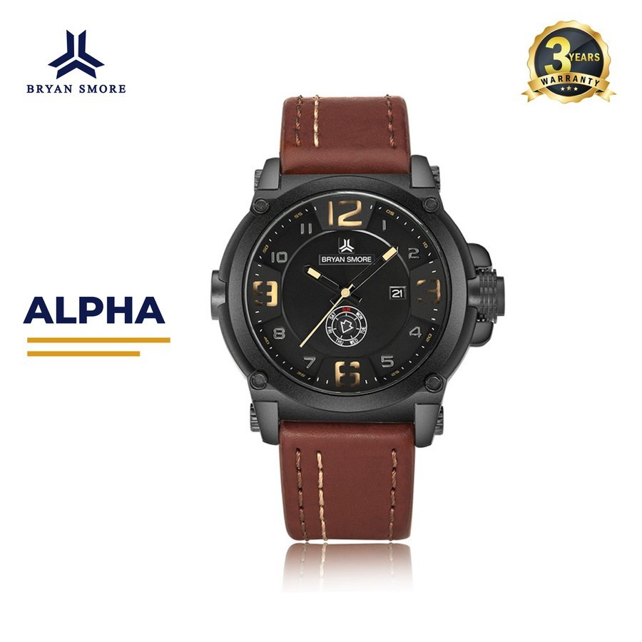 Jam Tangan BRYAN SMORE - ALPHA - ORIGINAL - GARANSI 3 Tahun
