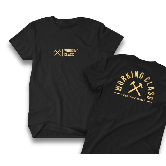 RAC T-SHIRT KAOS WORKING CLASS SUPPORT LOCAL FOOTBALL TSHIRT WORKING CLASS FOOTBAL