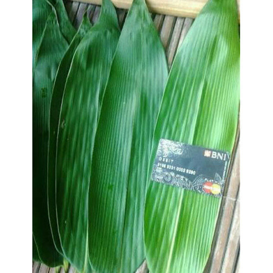 

Daun Bambu segar Untuk Bungkus Bakcang 150 gram ready stok