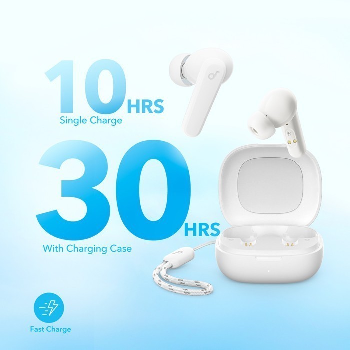 ANKER Soundcore R50i Stick TWS Eahone Wireless Bluetooth 5.3 A3949 - Biru Muda