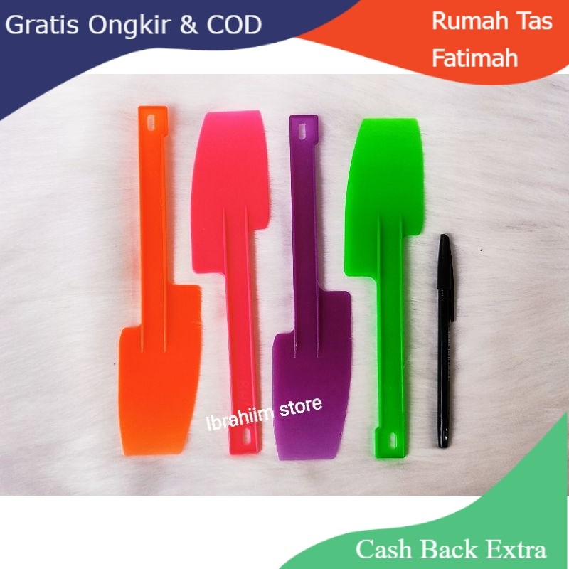 Promo SOLET PLASTIK BESAR MURAH SOLET PLASTIK JUMBO SOLET KUE SOLET UNTUK SOUVENIR By Rumah Tas Fati