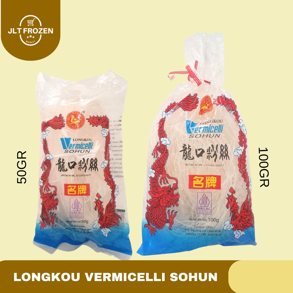 

Sohun Longkou Vermicelli / Soun Naga Kemasan 50gr & 100gr