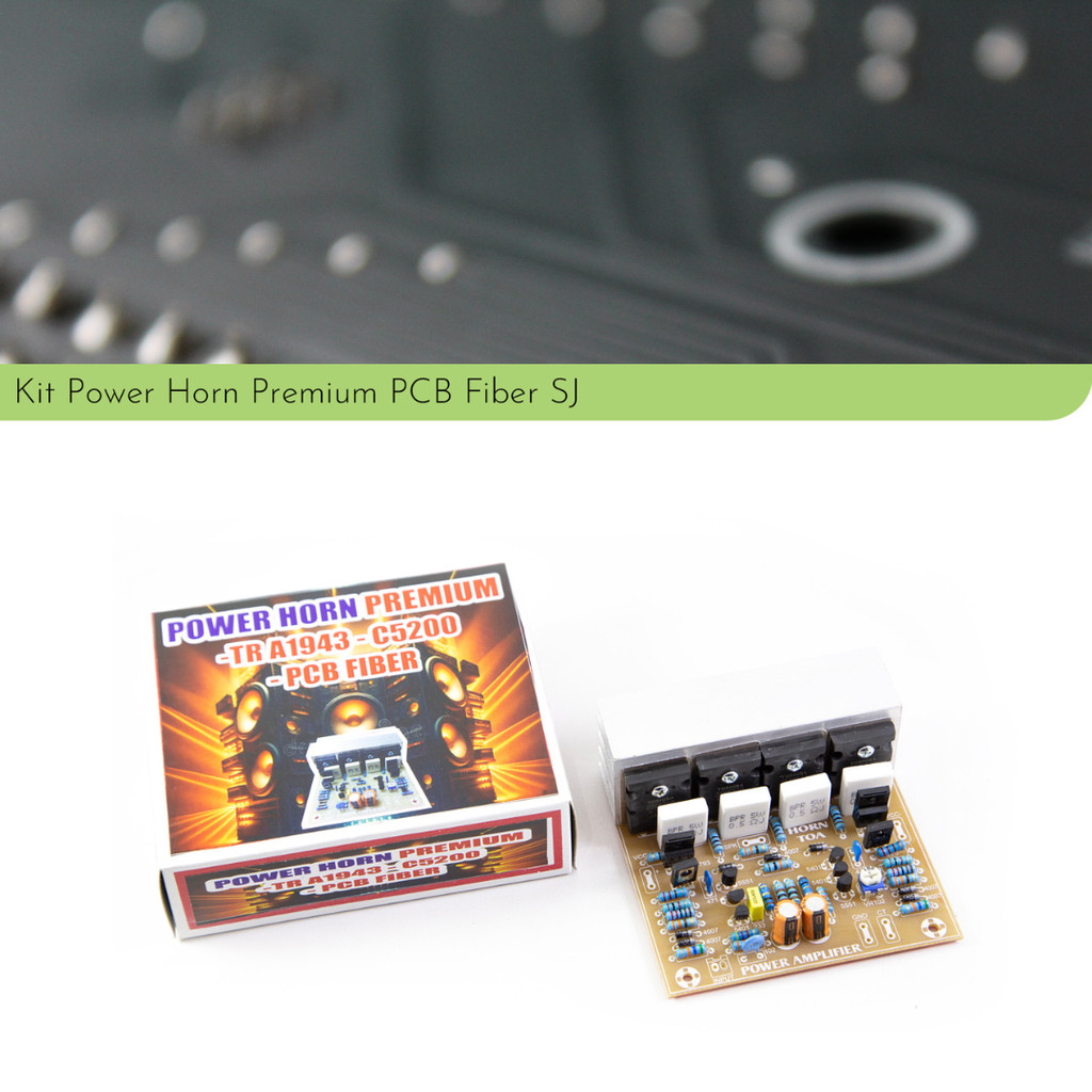 Kit Rakitan Power Horn Premium PCB Fiber TR A1943 C5200 A 1943 C 5200 by SJ
