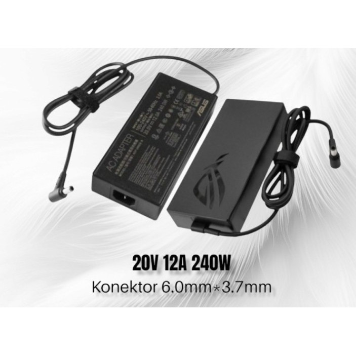 ori Adaptor Charger laptop Asus ROG Zephyrus M16 GU603H Gaming Laptop 12A 20V (6.03.7) original
