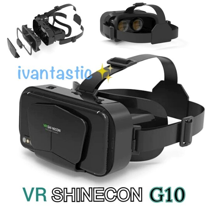 ✨LARIS✨ -VR SHINECON G10 IMAX 3D 360 Virtual Reality VR Box Glasses ShineconG10