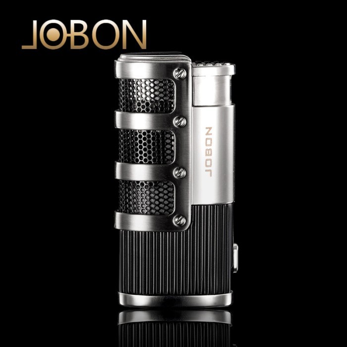 Jobon Lighter Triple Jet Torch With Punch Puncher ZB-938