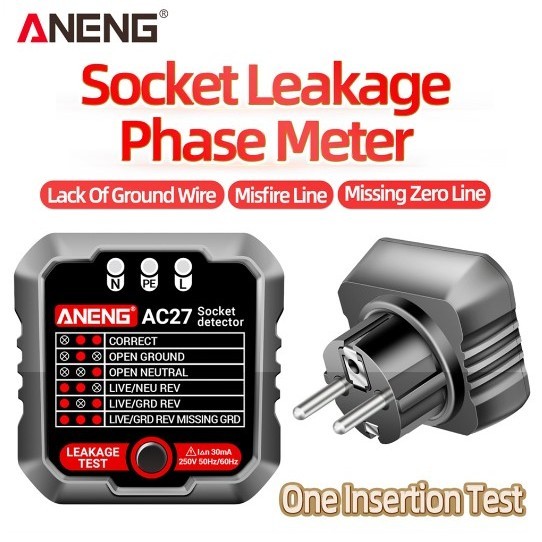 

- ANENG Smart Socket Detector Check Voltage - AC27 -