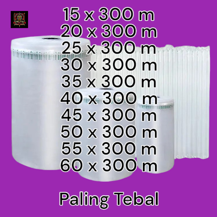 

Bubble Air Column Paling Tebal / Bubble Air Cushion / Inflatable Bubble Wrap - Pelita Fortune