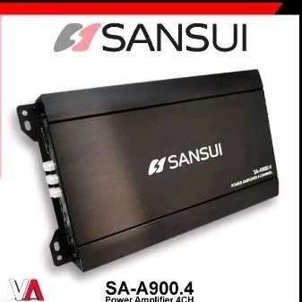 Power Sansui 4 channel power amplifier mobil