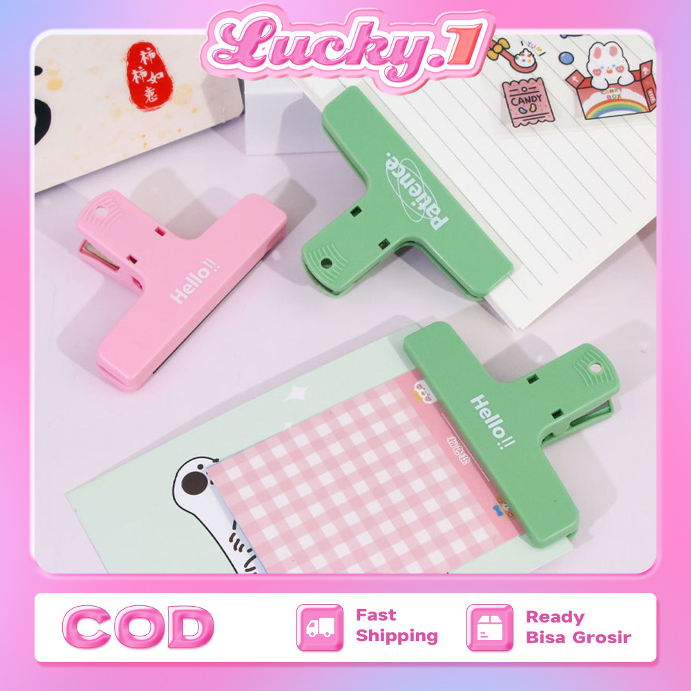 

Multi Purpose Plastic Clip Klip/ Serba Guna Serbaguna Klem Jepitan Penjepit Binder Clip Non Magnetic / Magnetic