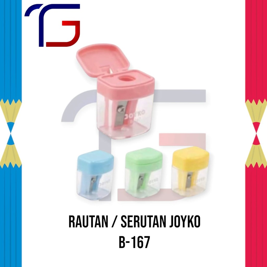 

JOYKO SERUTAN PENSIL B-167 SATU LUBANG