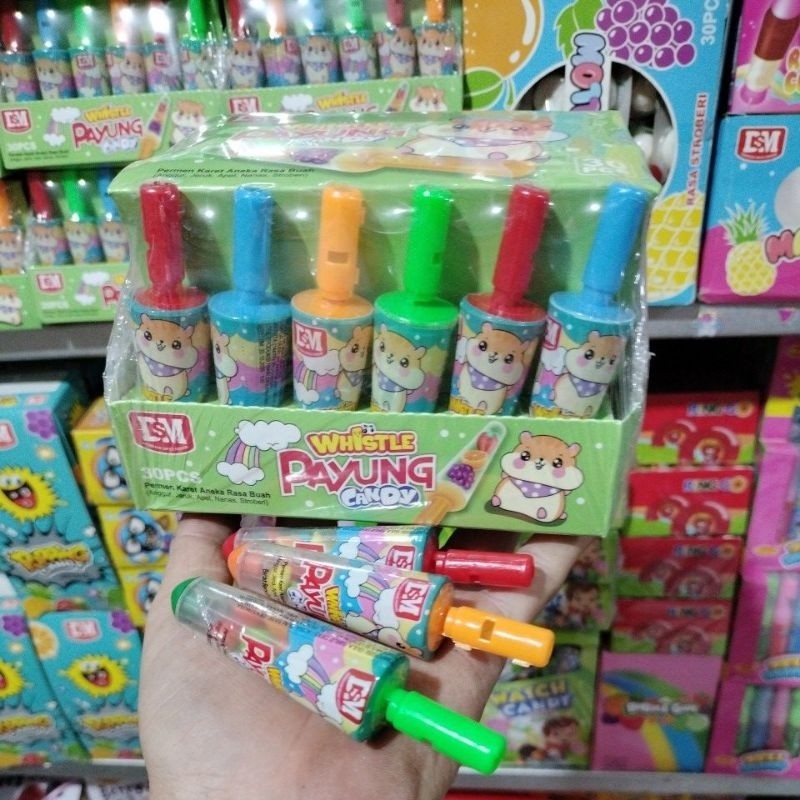 

WHISTLE PAYAUNG CANDY harga 1 box isi 30 pcs