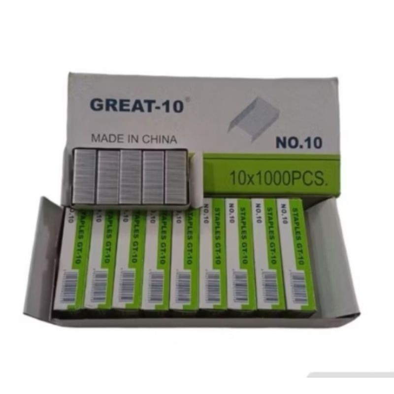 

1 BOX ISI STAPLES ISI 10 PACK TK-37