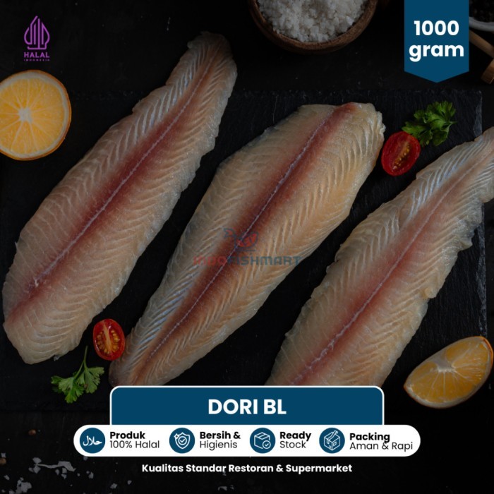 

Ikan Dory Blood Line (BL) Premium Beku Frozen - 40%, 500 gr