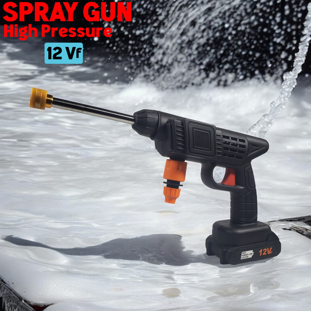 

- SONGXIA Semprotan Air Cuci Mobil Spray Gun High Pressure 12Vf - CM12 -