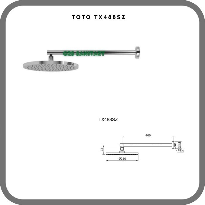 Wall Shower TOTO TX 488SZ