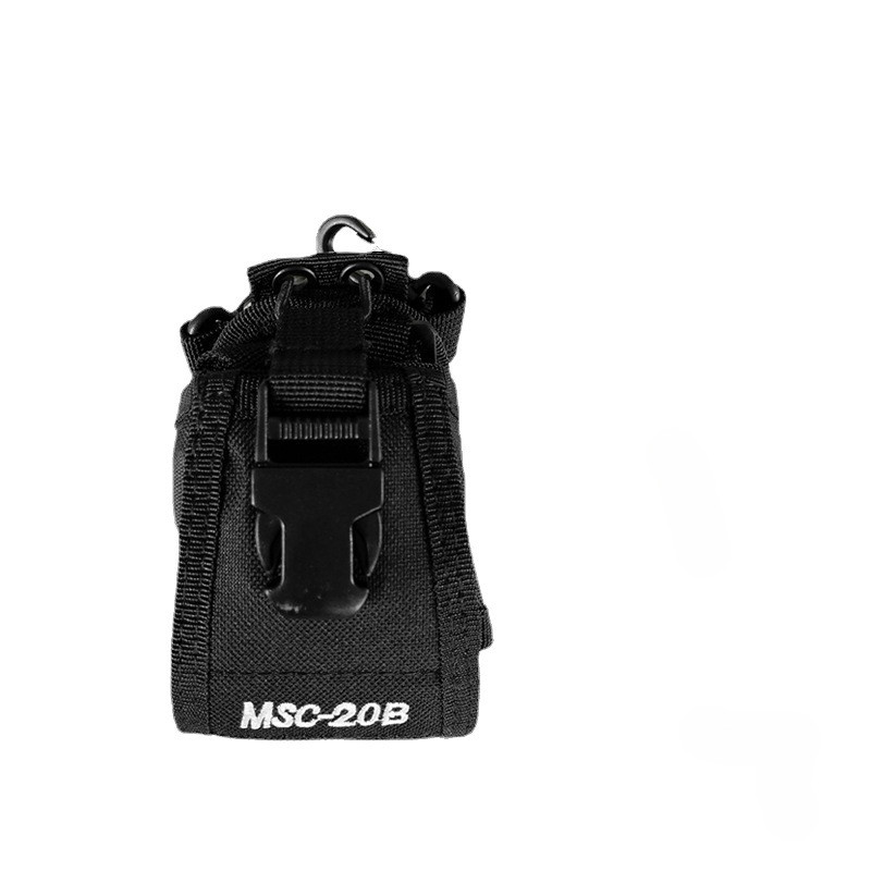 MSC-20B Walkie Talkie Bag Nylon Holster Carry Case for Baofeng UV5R UV82 bf888S UV-9R Plus UV-B2 TYT