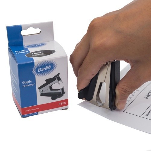 

Pencabut Staples Bantex 9355-10 Staples Remover Black – Satuan