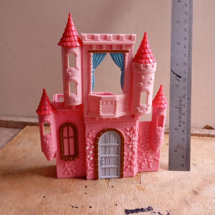 EO99 miniatur diorama kastil Disney