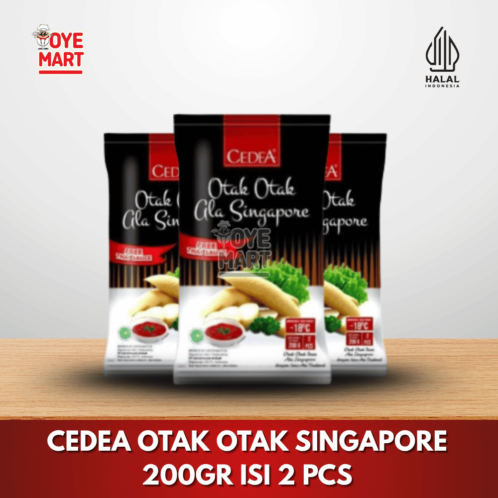 

CEDEA OTAK OTAK SINGAPORE 200GR ISI 2 PCS