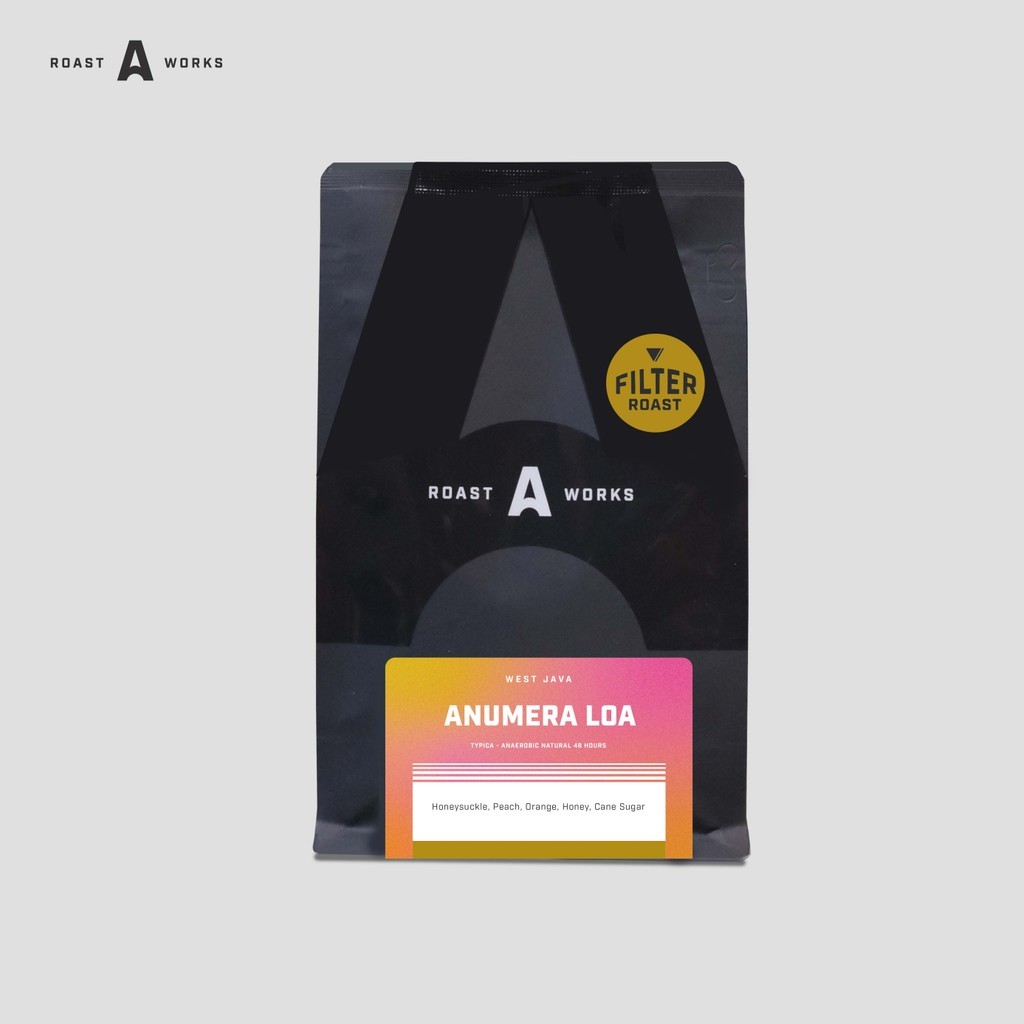 

West Java Anumera Loa Typica - Anaerobic Natural 48 Hours (Filter) - A Roastworks - Biji Kopi