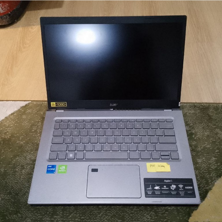 laptop ACER ASPIRE A514-55G CORE I5-1235U NVIDIA GEFORCE MX550 RAM 8GB SSD 512GB