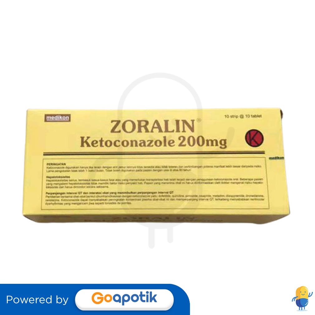 Zoralin 200 Mg Box 100 Tablet