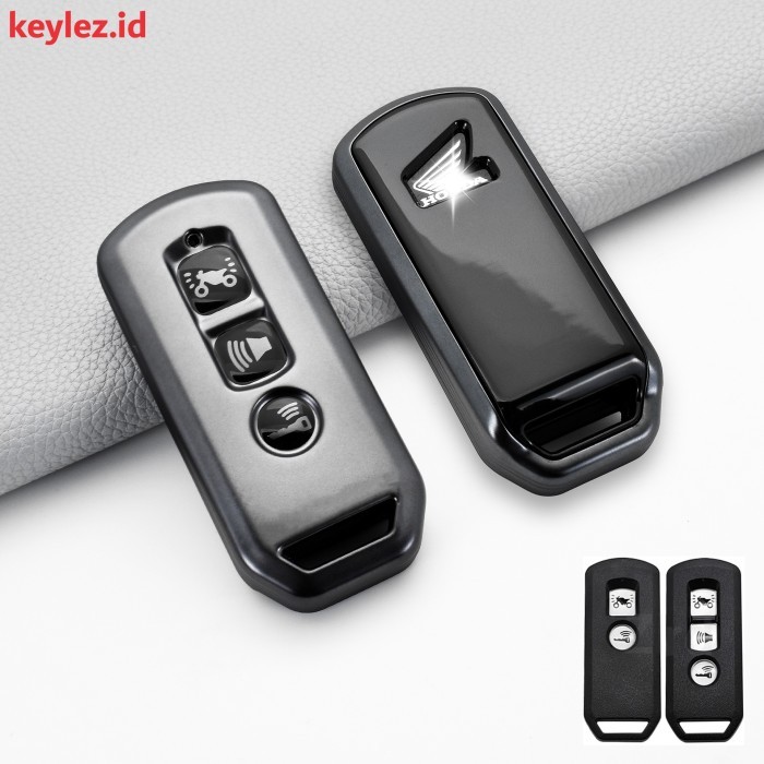 Casing Silikon Kunci Remote Motor Honda Vario 125 Scoopy Cover Pelindung Simple