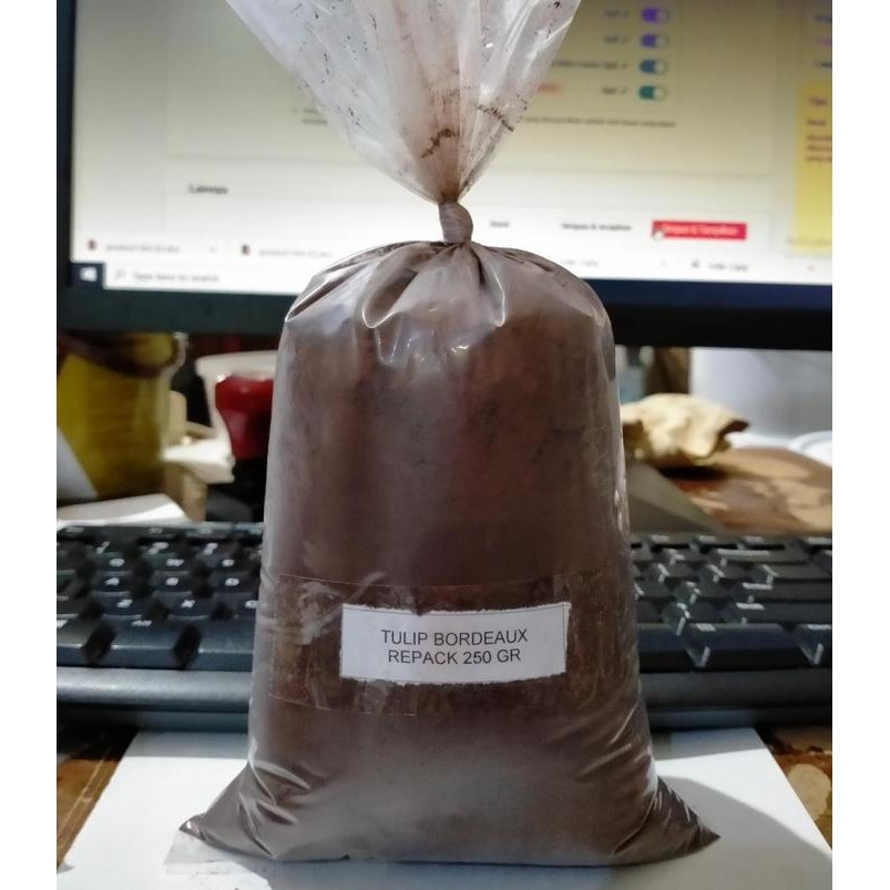 

Coklat Bubuk Tulip Bordeaux Repack 250gram