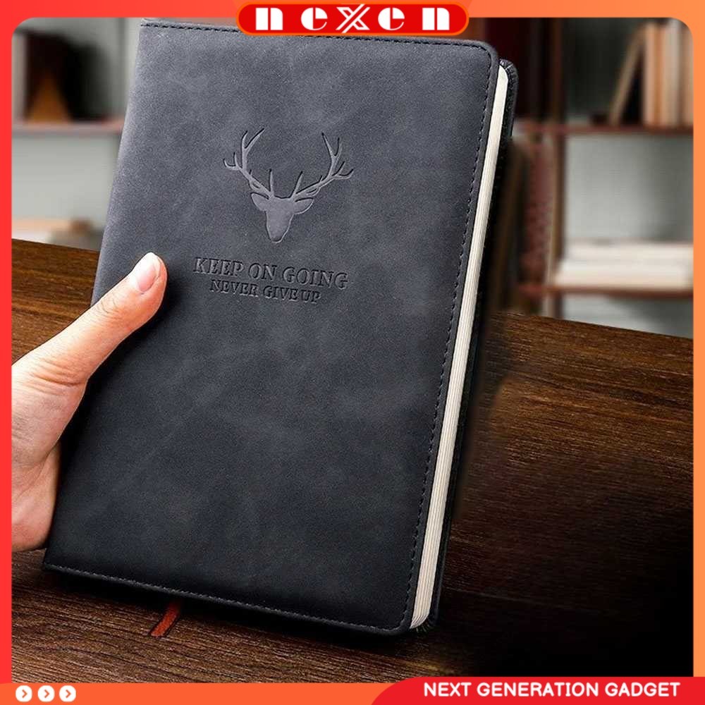 

Buku Jurnal Leather Notebook Diary 68GSM 200 Halaman Grid - CW-5026