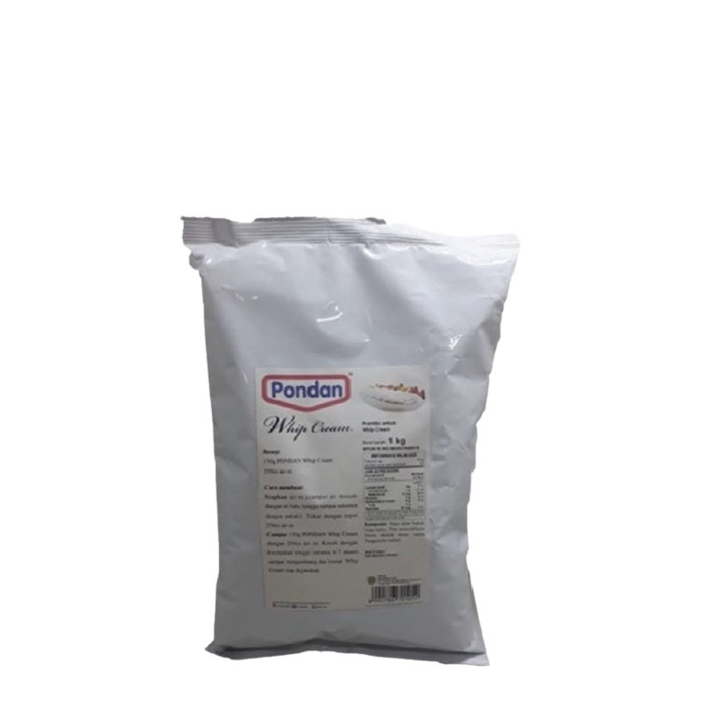 

Pondan Whip Cream Tepung Premiks 1 kg