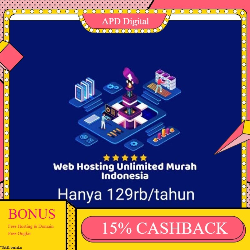 Unlimited Hosting 1 Tahun APD
