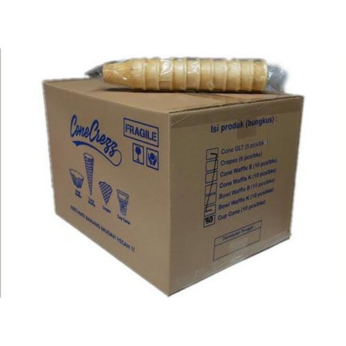 

Cone Ice Cream Tumpul 5,5 cm 1 Box (300 pcs) Hemat