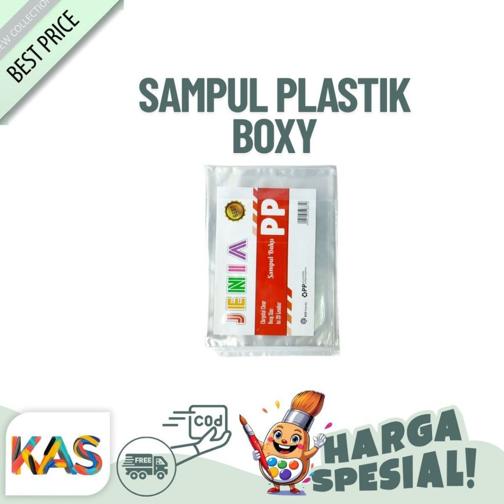 

Sampul Plastik B5/A5 untuk Buku Besar (big boss Campuss) - Per Pak ( 20 Lembar )