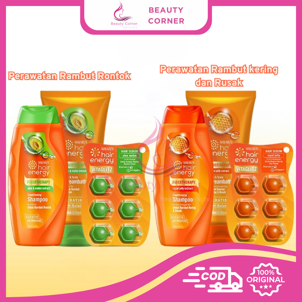 Paket Keratin Makarizo Hair Energy