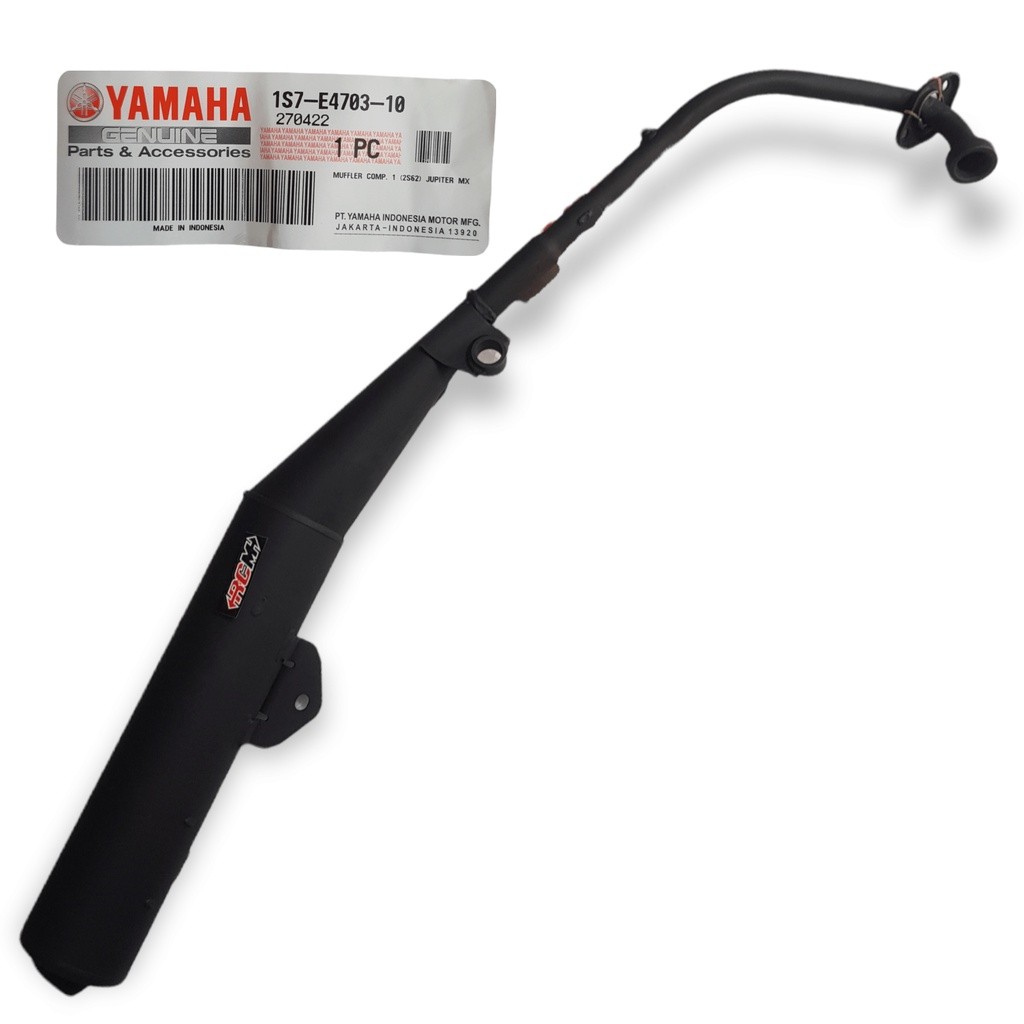 1S7-E4703-10 KNALPOT KENALPOT EXHAUST MUFFLER COMP JUP JUPITER MX OLD LAMA ORI ORIGINAL YAMAHA YGP A