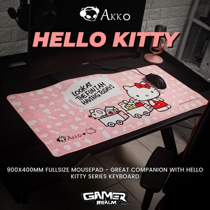 Akko Hello Kitty XXL Gaming Mousepad