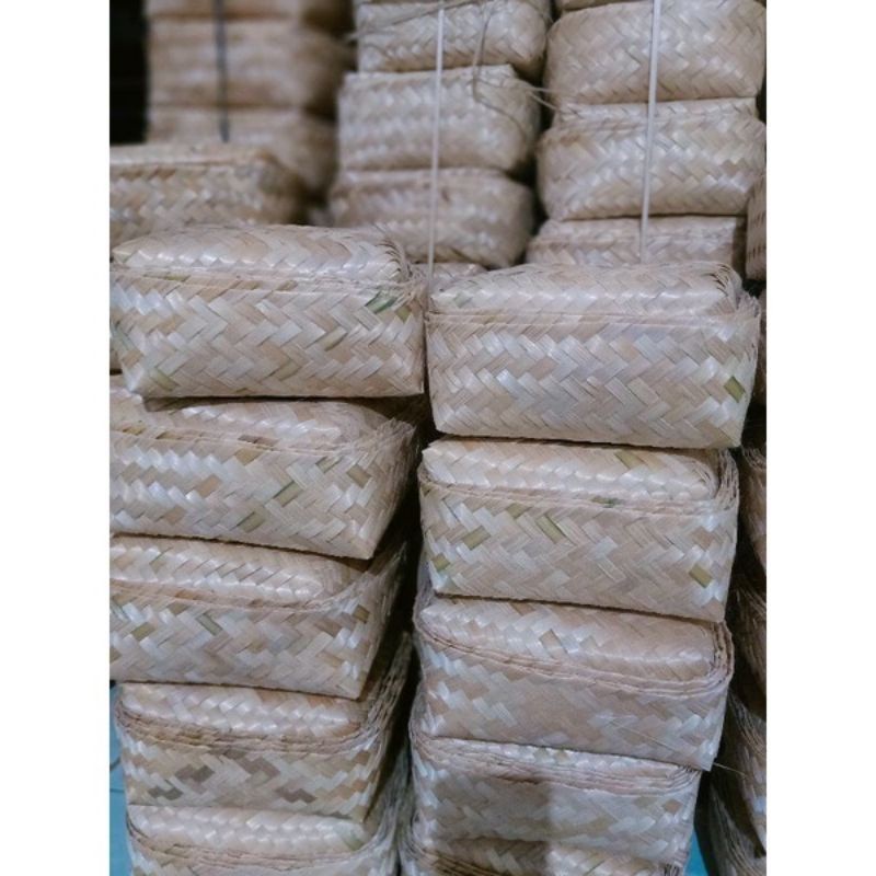Sepasang Besek Bambu Grosir Murah Berkualitas |  Besek Bambu Handmade