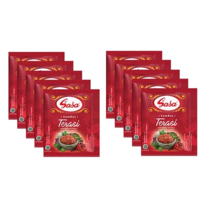 

SASA SAMBAL TERASI ALA SUNDA 10 SACHET X 21GR