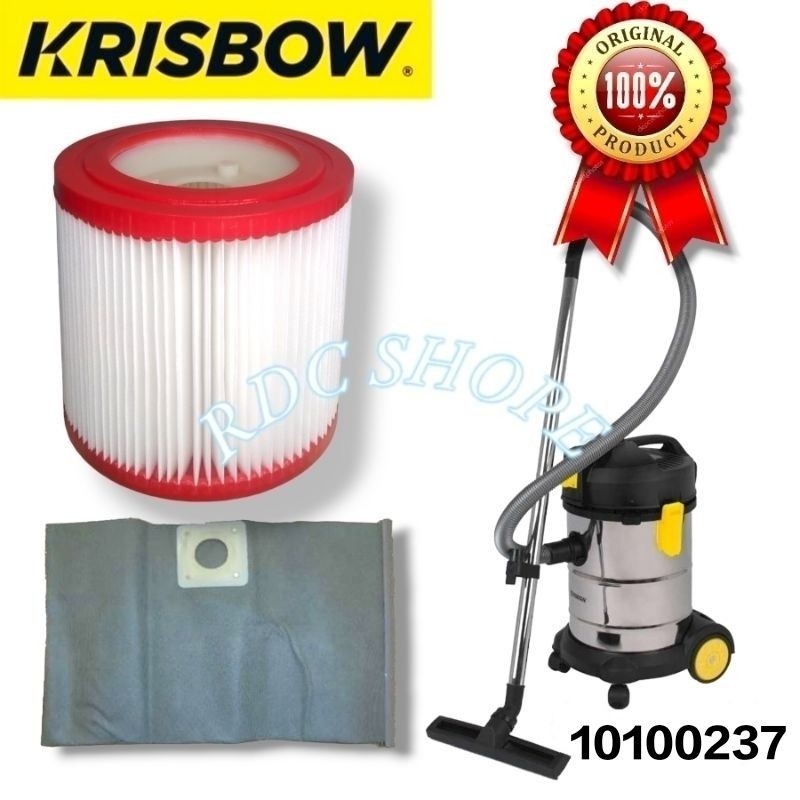 Kantong debu & Hepa filter Vacuum Cleaner Wet & dry krisbow. Kantong debu vacuum cleaner . Hepa filt