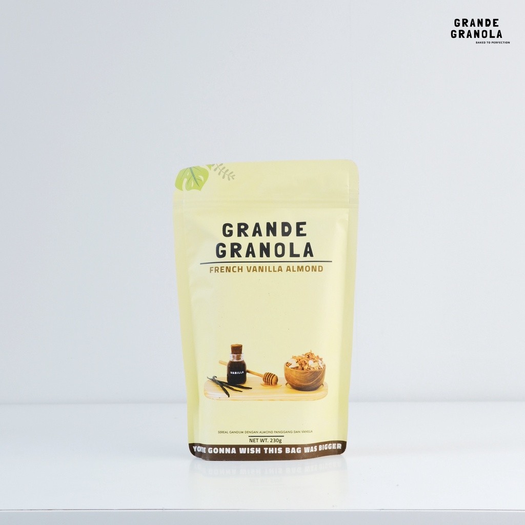 

Grande Granola French Vanilla Almond 230 gram