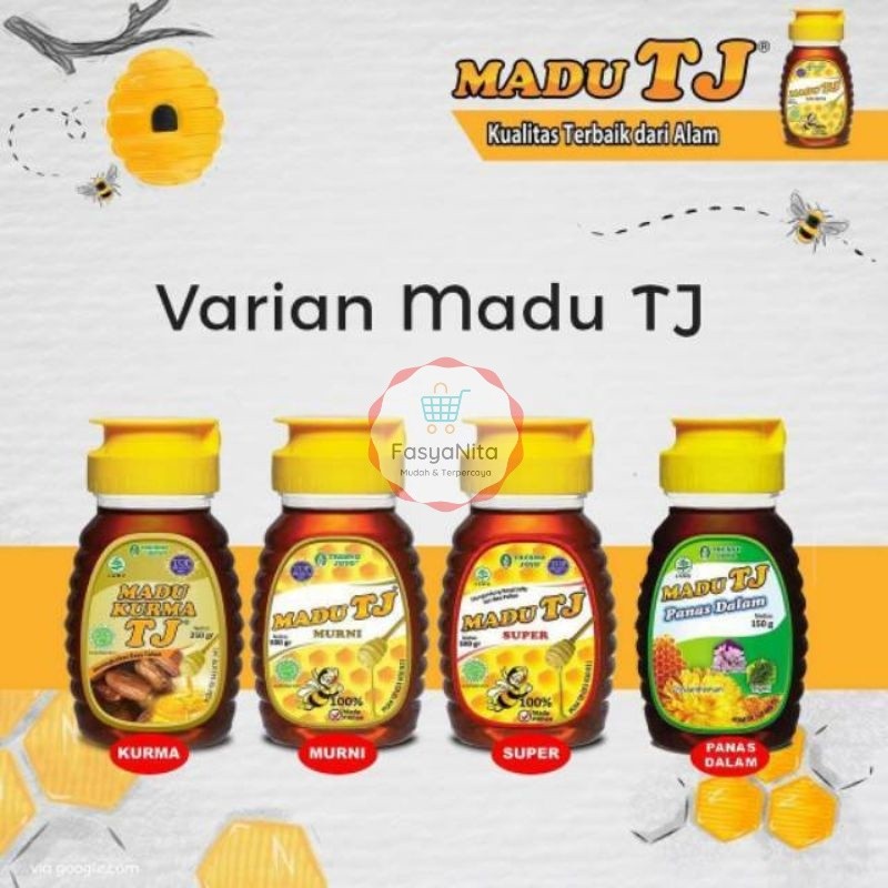 

Madu TJ - Murni Super Joybee Grow Emulsion Panas Dalam Tresnojoyo / Sachet 1box 12pcs