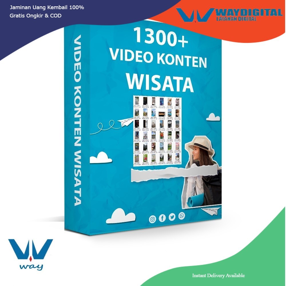 

1300++ VIDEO KONTEN WISATA - Video Konten Viral No Watermark Siap Upload