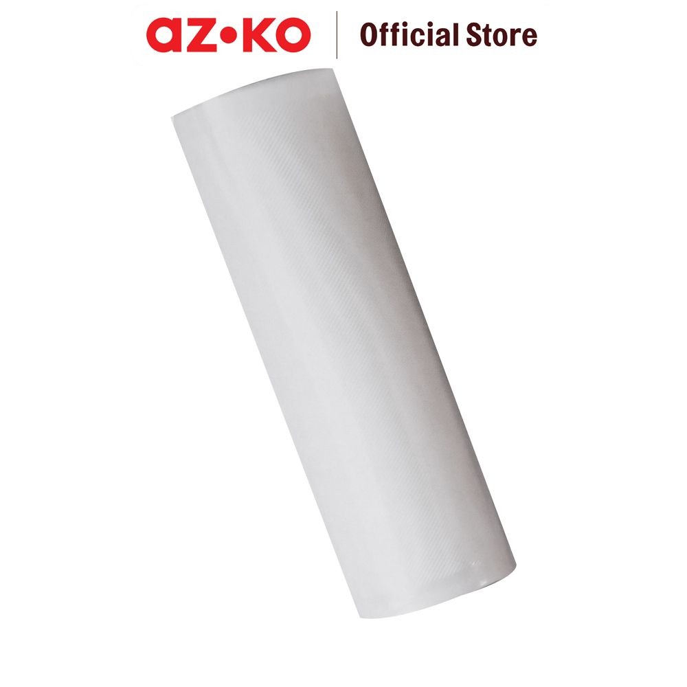 

AZKO Kris 22x500 cm Set 2 Pcs Kantong Vacuum Roll Isi Ulang Packaging Vakum Pembungkus Makanan Anti Udara Kantong Pengemas Hisap Food Packing
