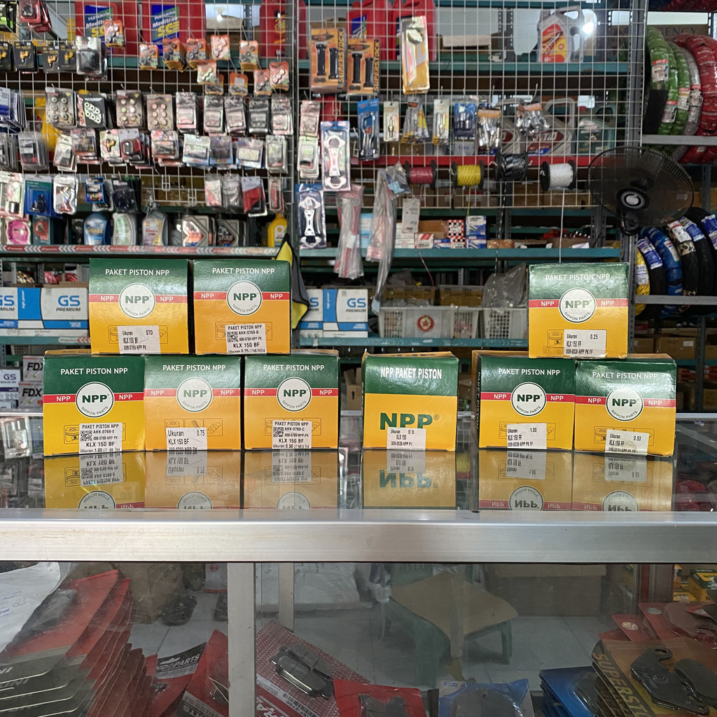 Piston Kit KLX 150 KLX 150S KLX 150L BF FF (Forget Forging) ORI Original (NPP)