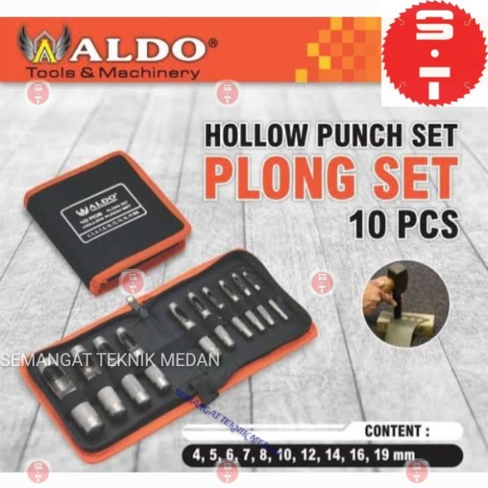 

10pcs ALAT PLONG PON BUAT LUBANG LOBANG HOLLOW PUNCH SET 10 PCS ALDO