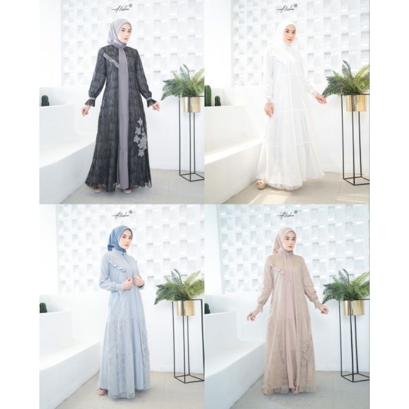 ZALIFA ALISHA DRESS TERBARU. DRESS ALISHA SERIES ZALIFA TERBARU. ZALIFA OFFICIAL ORIGINAL